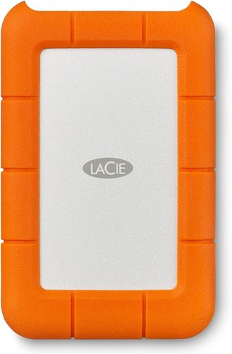 LaCie 1TB Mini Rugged USB C and USB 3.0 External Hard Drive Hard Disks 8LASTFR1000800