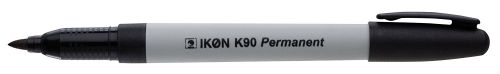 ValueX Permanent Marker Bullet Tip 0.8mm Line Black (Pack 10) - K90-01