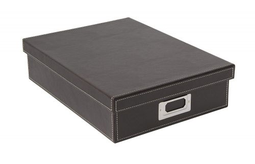 Osco Faux Leather A4 Box and Lid
