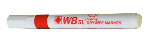 ValueX Whiteboard Marker Chisel Tip 2-5mm Line Red (Pack 10) - 872002