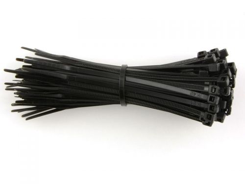 ValueX Cable Ties 100x2.5mm Black (Pack 100) - 4CAB100  53691LM