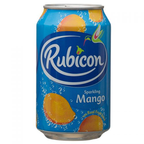 Rubicon Sparkling Mango Drink 24 x 330ml Cans