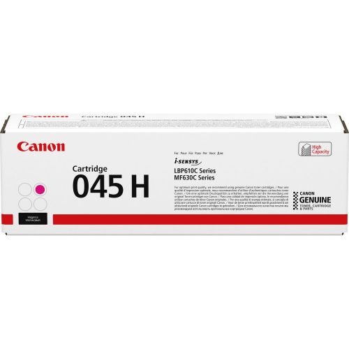 Canon 045HM Magenta High Capacity Toner Cartridge 2.2k pages - 1244C002