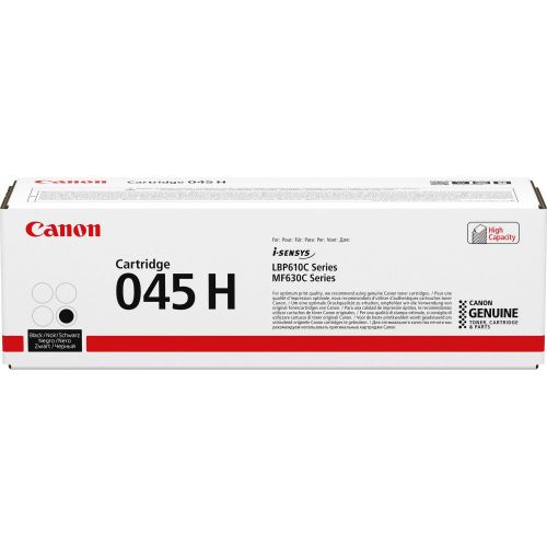 Canon 045HBK Black High Capacity Toner Cartridge 2.8k pages - 1246C002