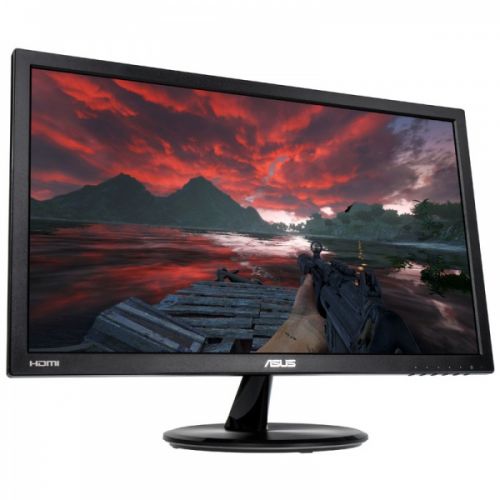 ASUSVP228HE | VP228HE 21.5inch Full HD monitor with 100,000,000:1 high contrast ratio, ASUS-exclusive SplendidPlus and VivdPixel technologies is optimized for the finest image and color quality. This approach extends to the study stand and slim profile without compromising style in ensuring stability and durability.