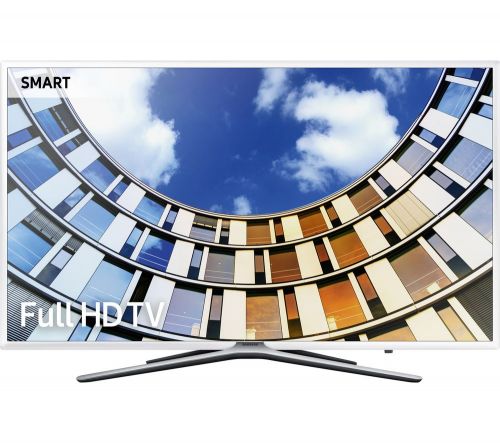 Samsung 49In Smart White Flat TV