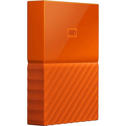 My Passport 2TB Portable Orange HDD