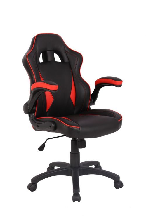 Eliza Tinsley Predator Gaming Style Office Chair Red