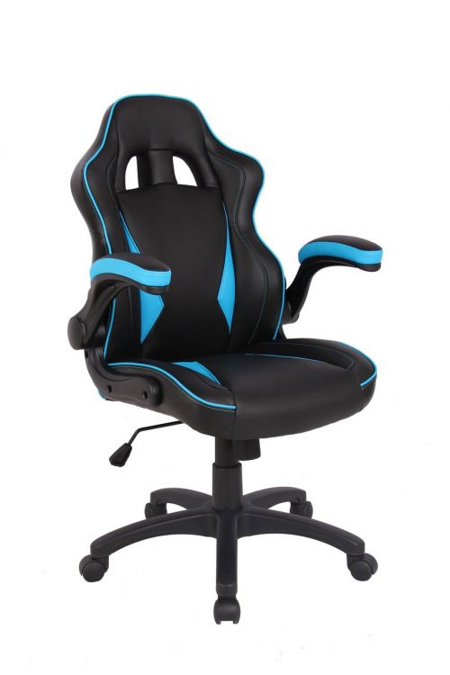 Eliza Tinsley Predator Gaming Style Office Chair Blue