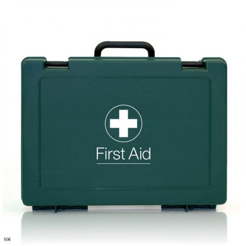 Standard HSE 50 Person First Aid Kit Green