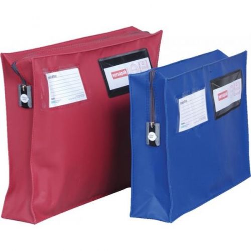 Versapak Mailing Pouch with Gusset 355 x 250 x 75mm Blue - ZG1-BLS