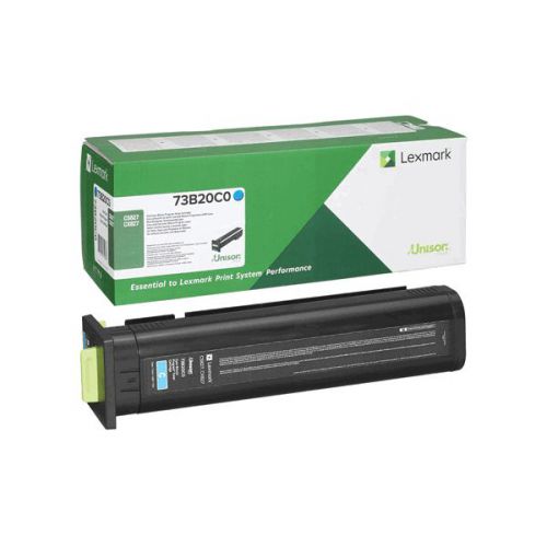 Lexmark Cs/Cx827 Cyan Return Program Toner Cartridge 15K