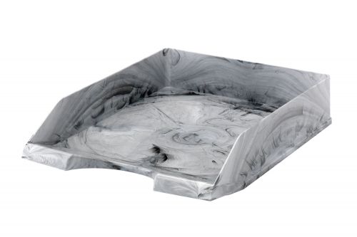 Jalema Letter tray Marble High Gloss Light Grey