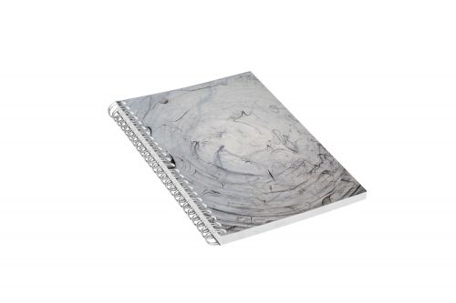 Jalema Marble Notes A5 Lined Light Grey