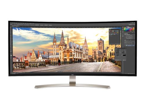 LG 38 Inch Curved Ips Hdmi Dp Monitor with Speaker
