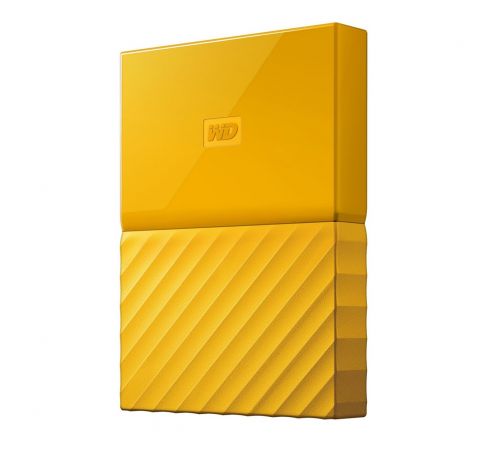 WD My Passport 3TB Portable Yellow Drive
