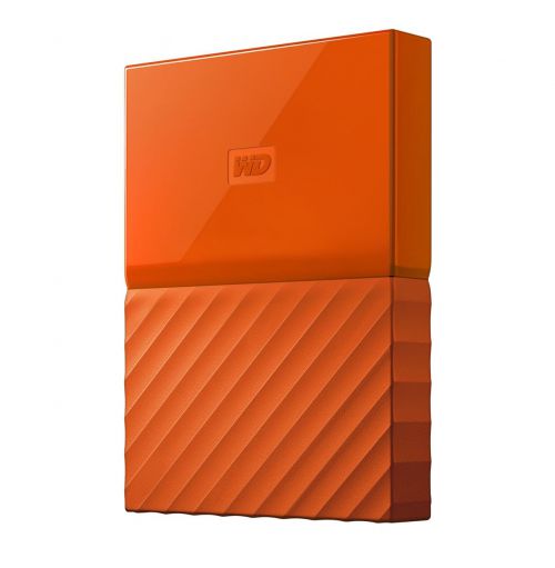 WD My Passport 1TB Portable Orange Drive