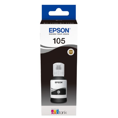 EPT00Q140 - Epson 105 Black Ink Bottle 140ml - C13T00Q140