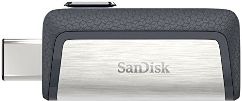 SanDisk Ultra Dual Drive 128GB USB A USB C Flash Drive  8SD10099371