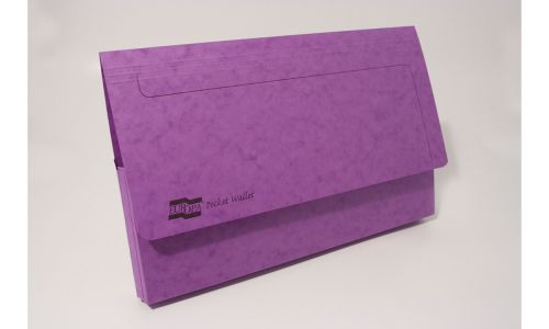 Europa Pocket Wallet Foolscap Purpl PK25
