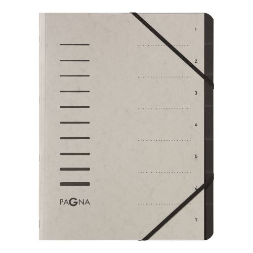Pagna Pro 7 Part File A4 Light Grey  PK 5