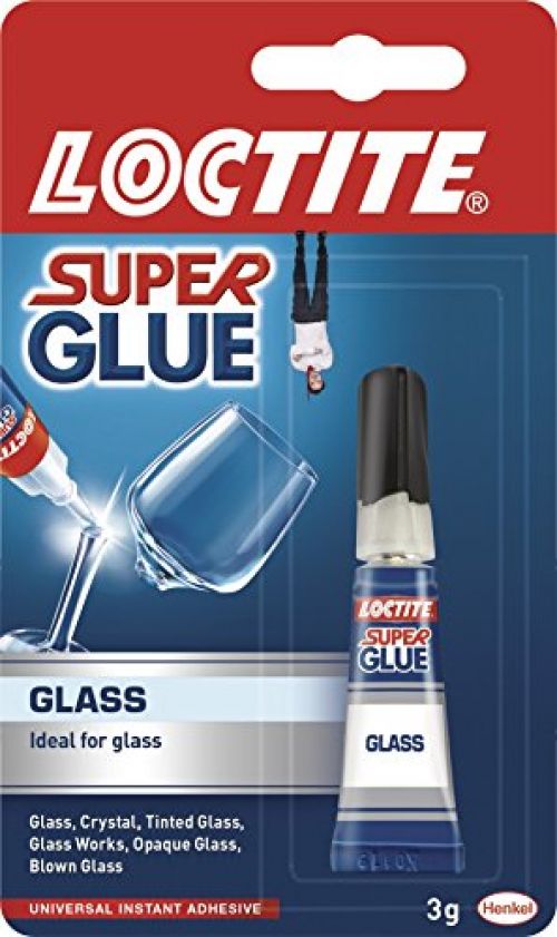 Loctite Glass Bond Super Glue 3g Transparent - 2979522