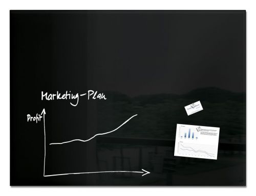 Sigel Artverum Magnetic Glass Board 1200x900mm Black