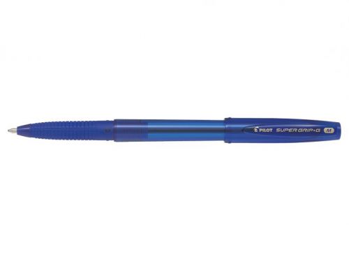 Pilot SuperGrip Ballpen 1.0mm Blue PK40