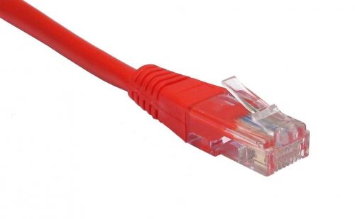 EXC Cat5E 1.5 Metre Red Network Cable