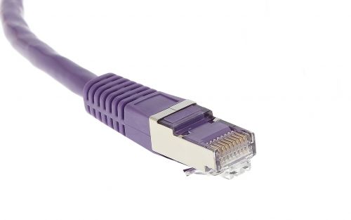 EXC RJ45 Cat.6 Purple 5 Metre Cable