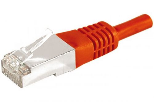 EXC RJ45 Cat.6A Red 10 Metre Cable