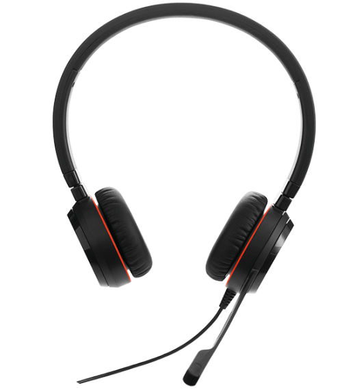 Jabra Evolve 30 II Stereo USB-A Corded Headset Unified Communication Version 5399-829-309 Headsets & Microphones JAB19971