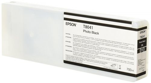 Epson T8041 Photo Black High Yield Ink Cartridge 700ml - C13T804100