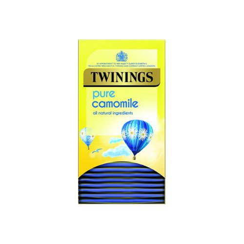 Twinings Pure Camomile Tea Bags Individually Wrapped (Pack 20)