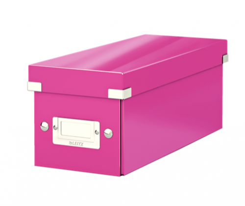 Leitz Click & Store CD Box Pink 3for2