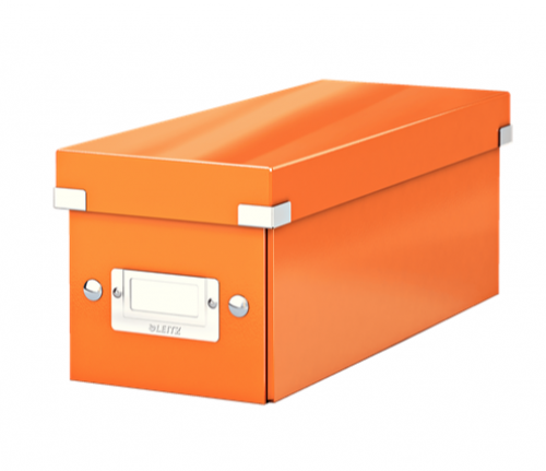 Leitz Wow Click/Store CD Box Orange 3for2