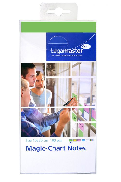Legamaster Magic-Chart Notes green 10x20CM PK100