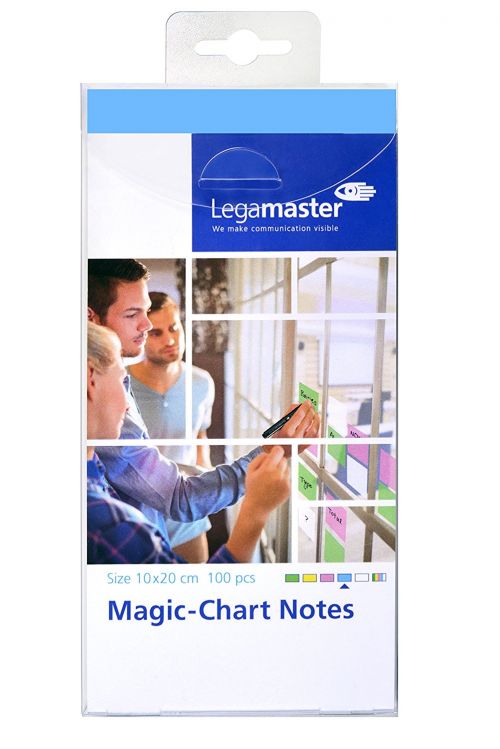 Legamaster Magic-Chart Notes blue 10x20CM PK100