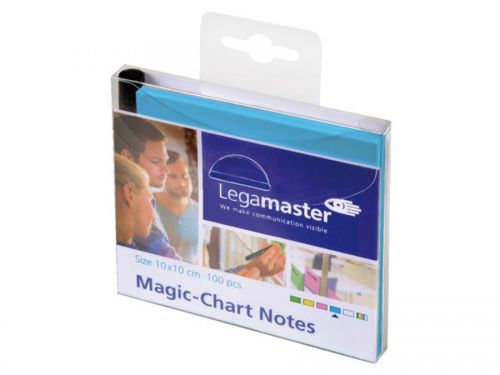 Legamaster Magic-Chart Notes blue 10x10CM PK100