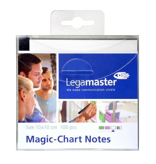 Legamaster Magic-Chart Notes white 10x10CM PK100