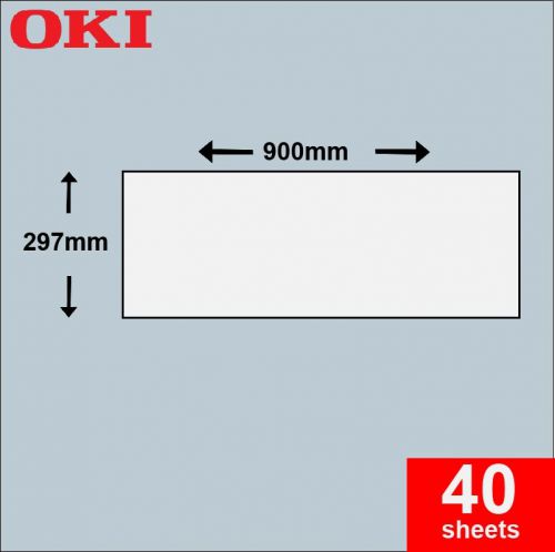 OKI A3 Banner Paper 40 Sheets