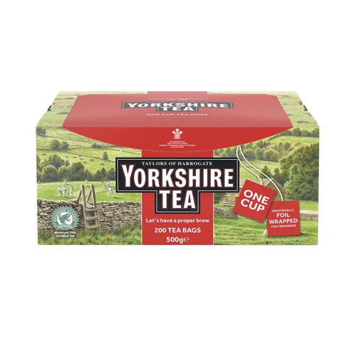 Taylors Yorkshire Tea Envelopes (Pack 200) - NWT437
