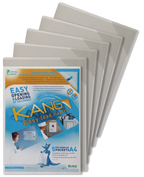 Tarifold Kang A4 Magnetic Pockets PK5 3 for 2 offer