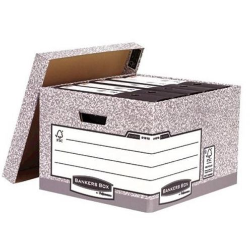 Fellowes System Large Storage Box Grey PK10 Q1 2019 BOGOF