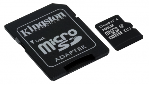 Kingston 16GB Microsdhc Class 10 Uhsi  Sd Ad