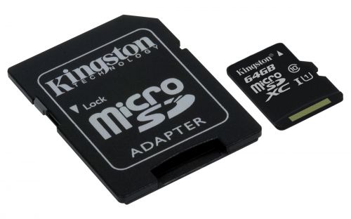 Kingston 64GB Microsdxc Class 10 Uhsi  Sd Ad