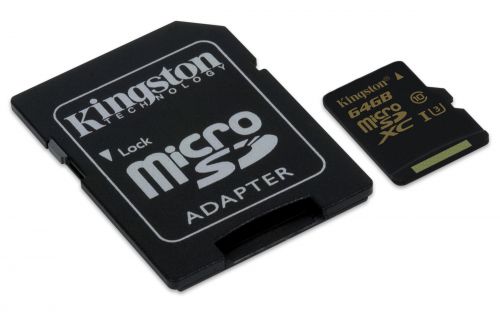 Kingston 64GB Microsdxc Class U3 Uhsi Sd Ad