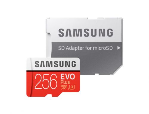 Samsung Flash Card 256GB Evo Plus MicroSD