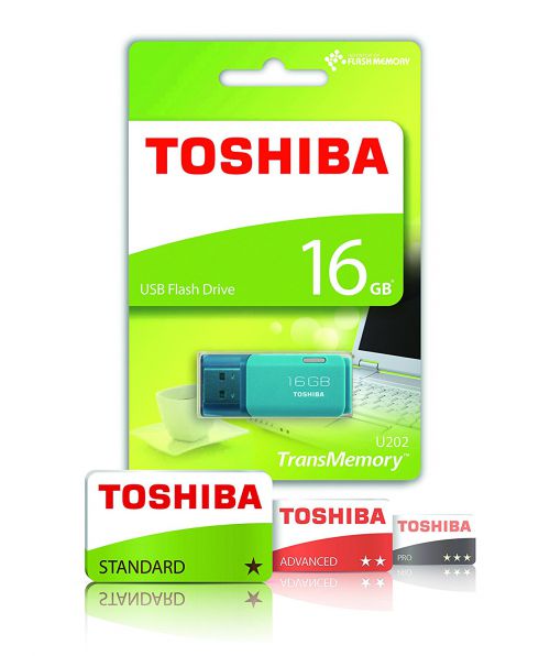 TOSHIBA TRANSMEMORY 16GB USB AQUA