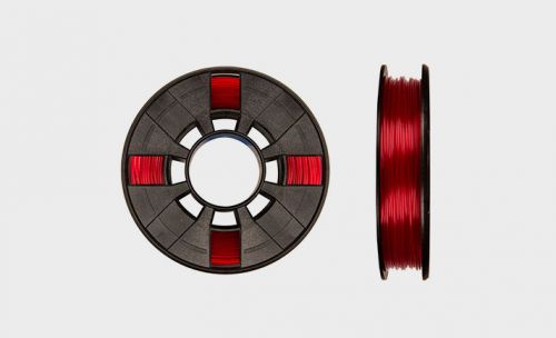 MakerBot  Filament PLA Sml  Translucent Red